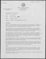 Memo from Eddie Aurispa to William P. Clements regarding Effects of the Devaluation of the Peso, August 16, 1982