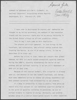 Remarks by William P. Clements at National Governor's Association Winter Meeting, February 27, 1979