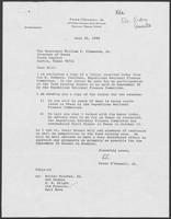Letter from Peter O'Donnell to Governor William P. Clements, Jr., July 31, 1980