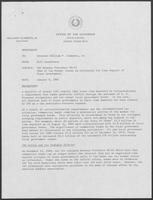 Memo from Bill Lauderback to William P. Clements regarding IRS Revenue Procedure 80-55, January 8, 1981