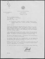 Letter from David A. Dean to W. J. Estelle regarding parole for several inmates with meritorious conduct, January 21, 1981