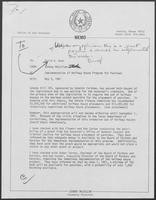 Memo from Johnny McCollum to David A. Dean, May 5, 1981