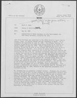 Memo from Johnny R. McCollum to David A. Dean, regarding commutation of death sentence to life imprisonment for John Henry Quinones, May 18, 1981