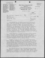 Letter from Carroll Hubbard to William P. Clements, October 7, 1981