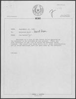 Memo from Jim Kaster, to Selected Staff, September 23, 1980