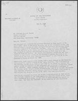 Letter from David A. Dean to William Bennett Turner, May 14, 1980