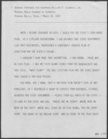 Remarks Prepared for Governor William P. Clements, March 20, 1982