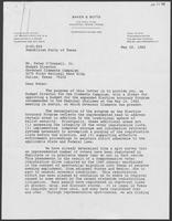 Letter from Thad T. Hutcheson to Peter O'Donnell, May 25, 1982