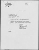 Letter from B.D. Daniel to W.M. Thacker, October 22, 1982