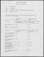 Memo from Jan Lindsey to Willis Whatley, regarding Differences Between May 16, 1980 Parole Study and September 5, 1980 Update, September 16, 1980