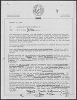Memo from David A. Dean to William P. Clements regarding Board of Pardons and Paroles, November 24, 1980