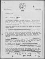 Memo from David A. Dean to William P. Clements regarding Board of Pardons and Paroles, November 24, 1980