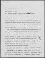 Memo from John Armstrong to William P. Clements regarding roundup follow-up, pre-election day (revised), October 11, 1980