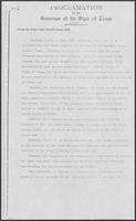 Proclamation by the Governor of the State of Texas: Restoration of the Alamo, December 10, 1979