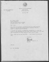 Correspondence between William P. Clements and Clyde H. Wells regarding the Texas Energy and Natural Resources Advisory Council, June-July 1979