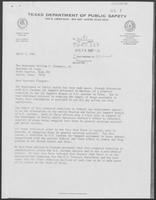 Letter from James B. Adams to William P. Clements, April 2, 1981