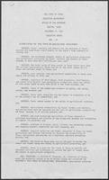 Proclamation titled "The State of Texas Executive Department Office of the Governor — Executive Order, WPC - 41," December 31, 1981