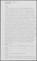 Transcript from press conference by William Clements, July 16, 1981