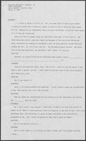 Transcript from William P. Clements' press conference held August 6, 1981, regarding the Texas Legislature