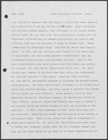 Transcript of a Press Conference by Mark White, October 23, 1986