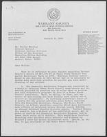 Letter from Paul F. Cromwell, Jr. to Mr. Willis Whatley, January 8, 1980
