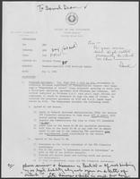 Memo from PTW to William P. Clements, Jr. regarding Memphis Amarillo A-OK Railroad Update, May 5, 1981