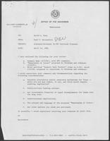 Group of documents regarding Arkansas-Oklahoma (A-OK) Railroad Proposal, February 24, 1981-April 14, 1981