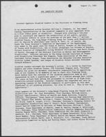 Group of documents regarding the Governor's Long-Range Planning Group for Texans with Disabilities, August 1982
