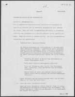 Draft Report: Information Collection and Dissemination, December 12, 1980