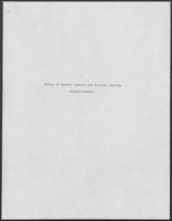 Brief prepared by the Office of General Counsel and Criminal Justice Accomplishments, undated