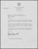 Correspondence between Paul Wrotenbery, William P. Clements and Marcus Yancey, February 20 to March 20, 1980