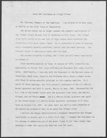 Draft: William P. Clements Testimony on Illegal Aliens, undated