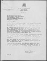 Letter from William P. Clements to William F. Smith regarding the Texas Permanent University Fund, May 28, 1982