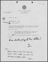 Memorandum from Karl Rove to Governor William P. Clements, Jr., August 5, 1981