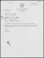 Memo to William P. Clements from Eddie Aurispa regarding New Governor of Coahuila, November 30, 1981