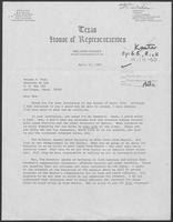 Letter from Melchor Chavez to Moises V. Vela regarding concerns about migrant workers, April 11, 1980