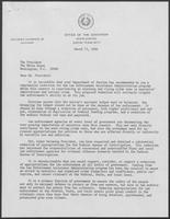 Letter from William P. Clements to President Jimmy Carter, March 13, 1980