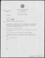 Correspondence between William P. Clements and Polly Sowell, July 8, 1982