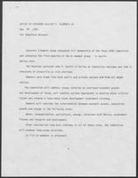Press release from the Office of Governor William P. Clements, Jr., regarding appointments to the Texas 2000 Commission, May 29, 1981