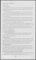 Press release from the Office of the Governor William P. Clements, Jr., regarding the Governor's Task Force on Small Business, October 15, 1982