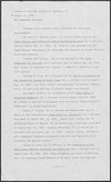 Press release from the Office of Governor William P. Clements, Jr. regarding appointments, August 31, 1979