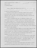 Press release regarding legal action on vetoes of legislative spending, March 19, 1980