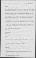 Transcript of William Clements' Press Conference, No Date
