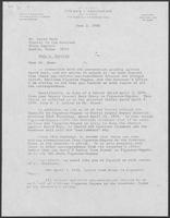 Letter from William Bennett Turner to David A. Dean regarding correspondence between Emiliano Figueroa and the governor's office, June 3, 1980