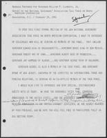 Remarks prepared for William P. Clements, February 24, 1981