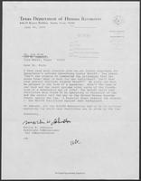 Letters exchanged between Marlin W. Johnston of the Texas Department of Human Resources and constituent regarding Lester Roloff child care facilities, June 1979-July 1979