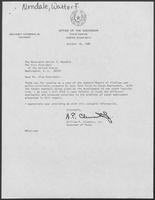 Group of documents regarding youth unemployment report from Vice President Walter Mondale, September 1980-October 1980