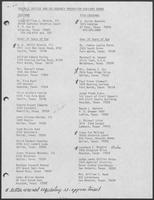 List of Juvenile Justice and Delinquency Prevention Advisory Board members, undated