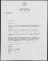 Correspondence between John Q. Adams and Deborah Findlay, March 31 to May 17, 1988