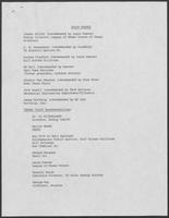 Solar Energy Committee recommendations, undated